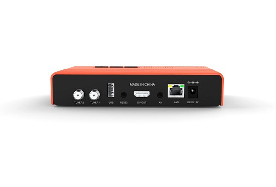 Receptor IPTV Azamerica New Champions 4K Wi-Fi - Laranja